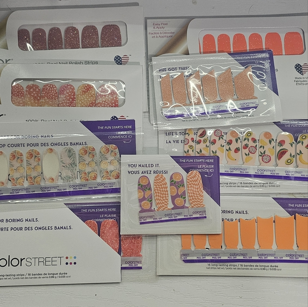 Color Street Vibrant Nail Art Collection